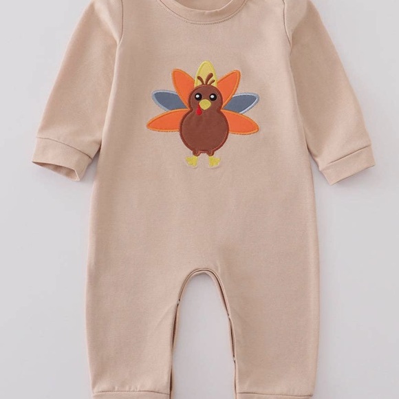 Other - Turkey Appliqué Romper